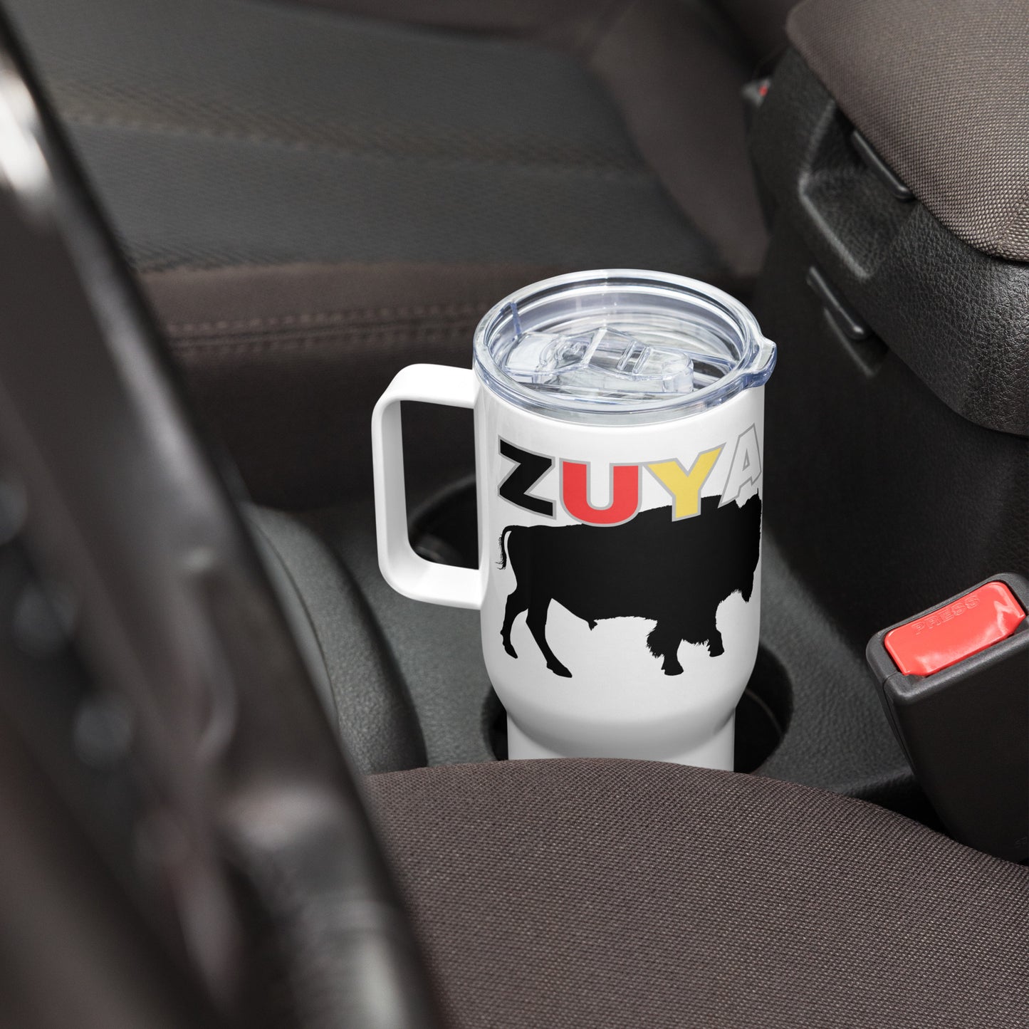 ZUYA Buffalo Travel Mug